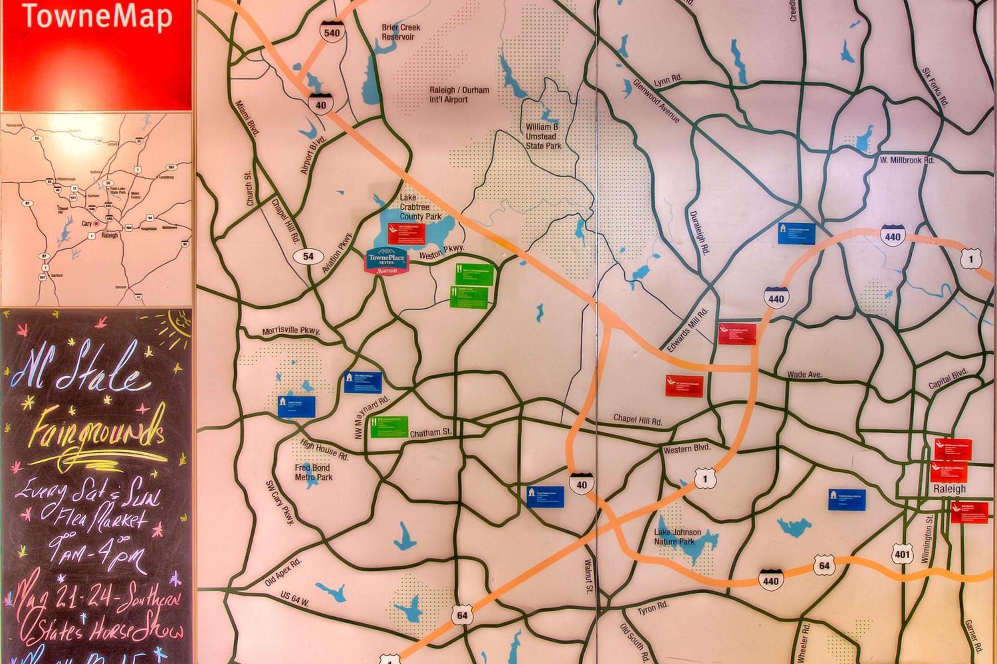 Towneplace Suites Raleigh Cary/Weston Parkway Eksteriør bilde