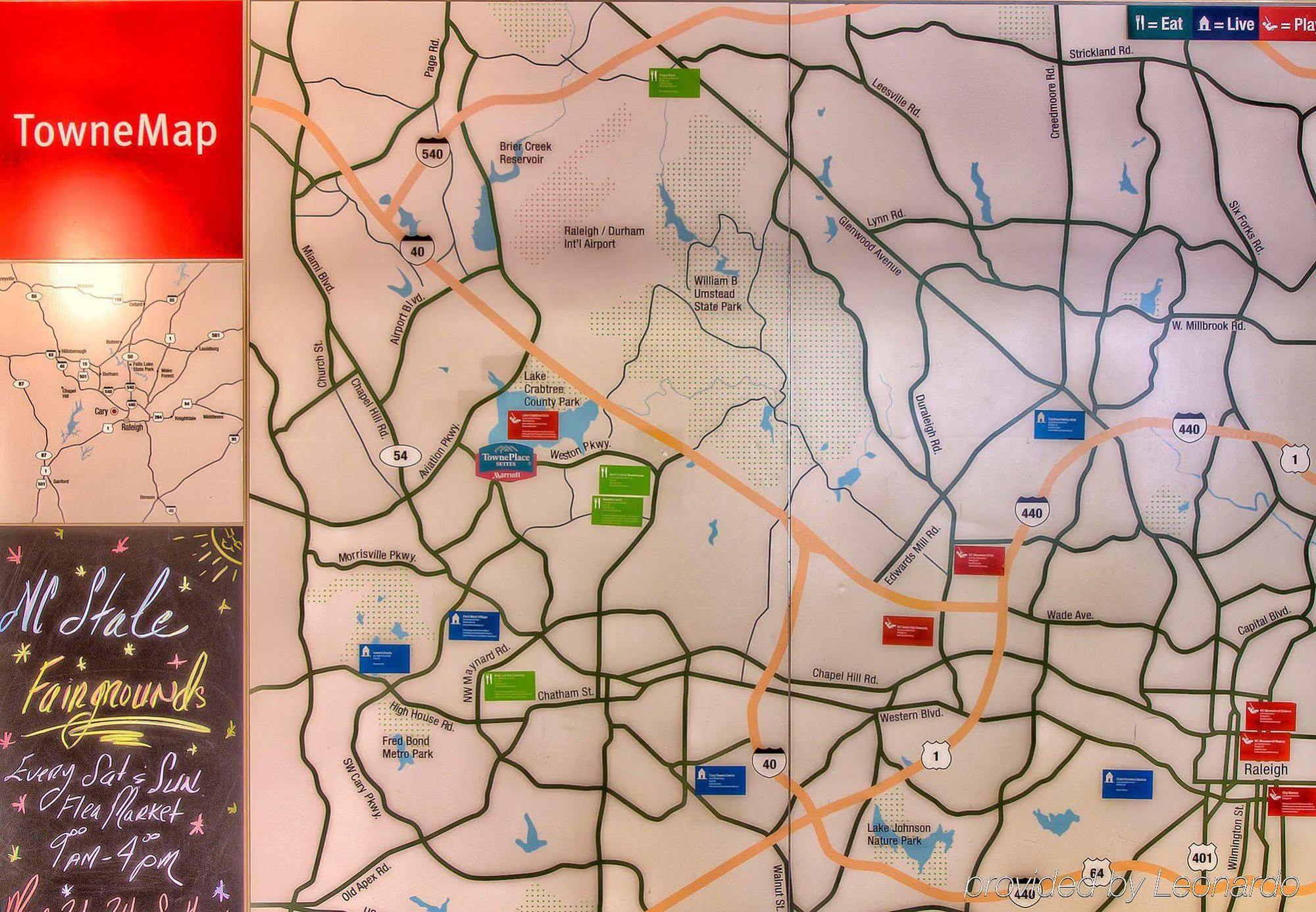 Towneplace Suites Raleigh Cary/Weston Parkway Eksteriør bilde